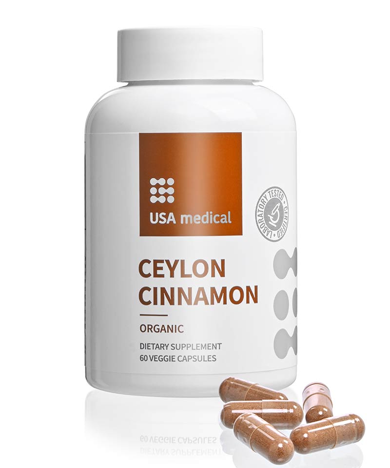 USA medical ceylon cinnamon 60 db kapszula - 2021