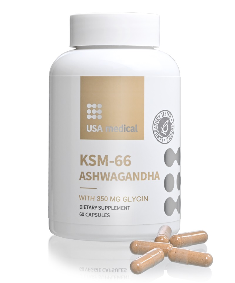KSM-66_Ashwagandha_350mg_glicin_USAmedical_2023