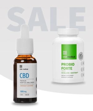 CBD Olaj 1000 mg + Probio Forte kapszula