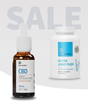 CBD Olaj 500 mg + Ultra Joint Flex C-vitaminnal