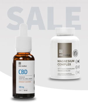 CBD Olaj 500 mg + Magnézium Komplex kapszula