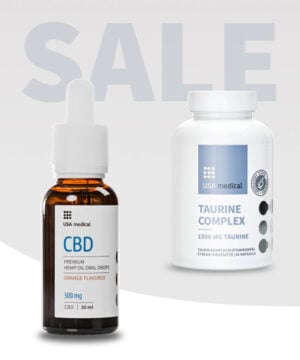 CBD Olaj 500 mg + Taurin Komplex