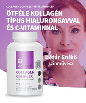 Kollagén Komplex kapszula 5 kollagén típussal 60 db