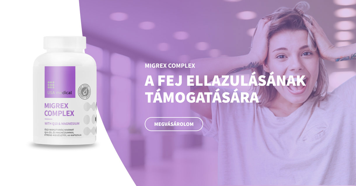 Őszi margitvirág MIGREX kapszula 60 db - USA Medical Webáruház