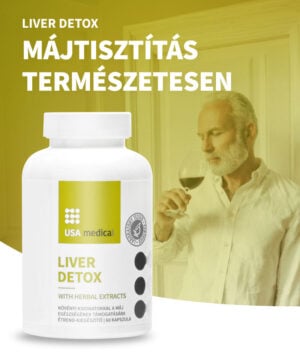Májtisztító növényi kivonatokkal - kapszula 60 db