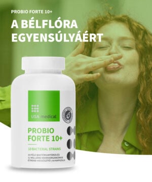 Bélflóra támogató kapszula 10 féle baktérium törzzsel 60 db