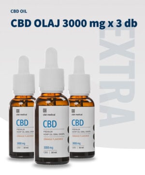 USA medical CBD Olaj 3000 mg | 30 ml x 3 db