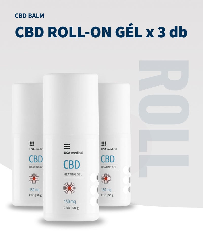 USA medical melegítő hatású gél 150 mg CBD | 3 db