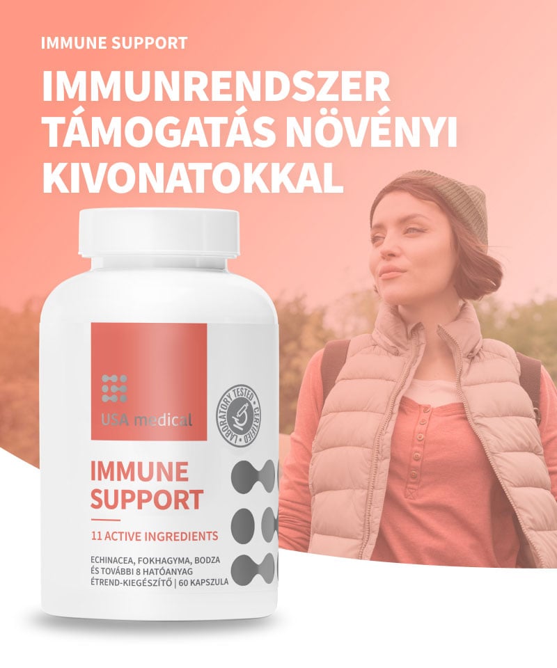 Immunerősítés gyógynövény kivonatokkal és vitaminokkal 60 db
