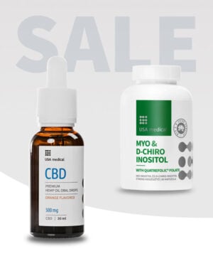 CBD Olaj 500 mg + Myo Inozitol