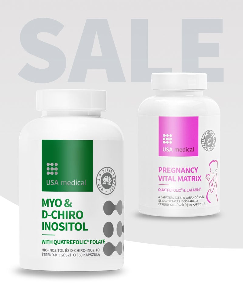 Mio-Inozitol és D-Chiro Inozitol + PREGNAL VITAL MATRIX