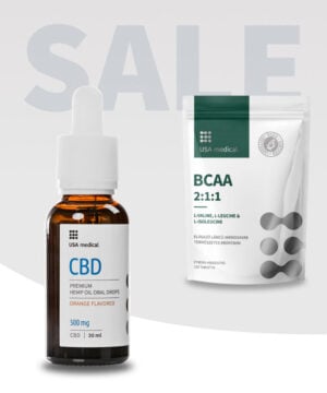 CBD Olaj 500 mg + BCAA 2:1:1