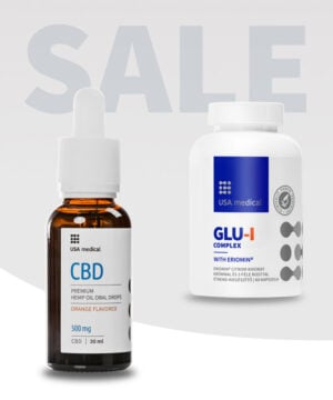 CBD Olaj 500 mg + GLU-I Complex kapszula