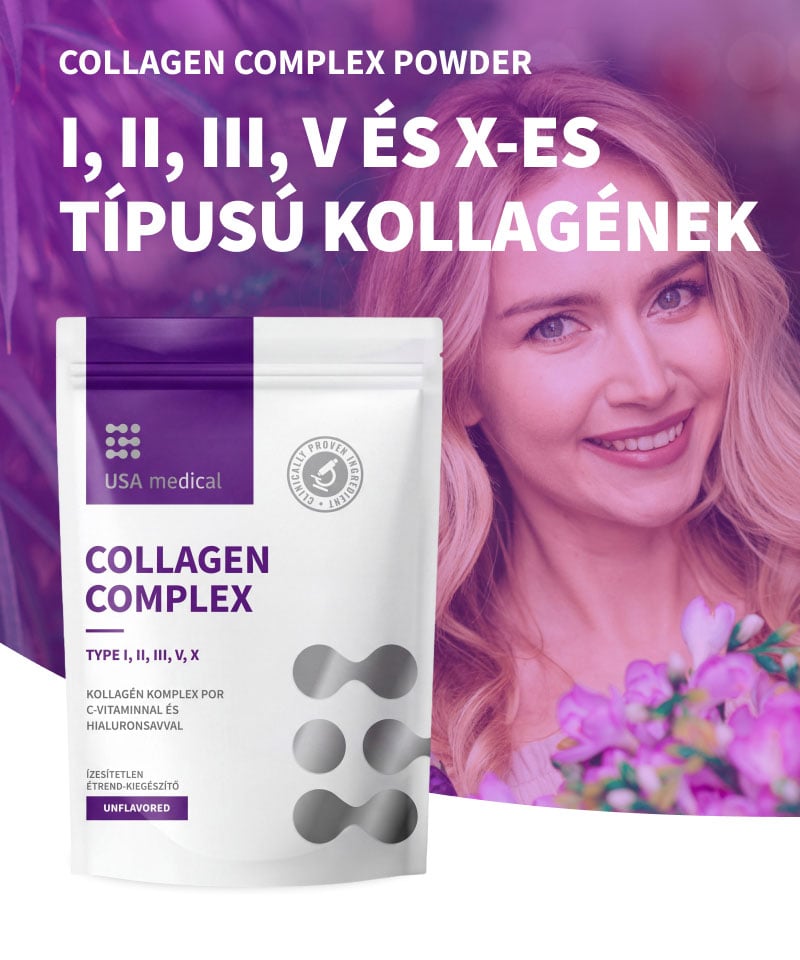Collagen Complex - I, II, III, V, X - kollagén por 240 g