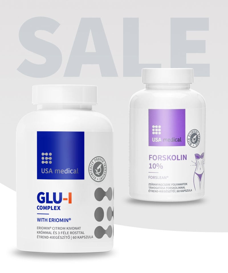 GLU-I Complex kapszula + Forskolin kapszula