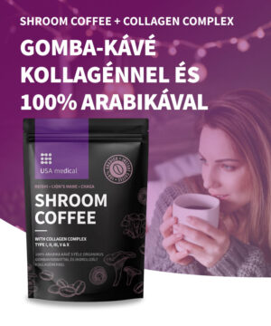 Gomba kávé kollagénnel és 100% arabikával