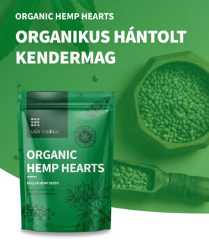 Organikus hántolt kendermag - 150 g