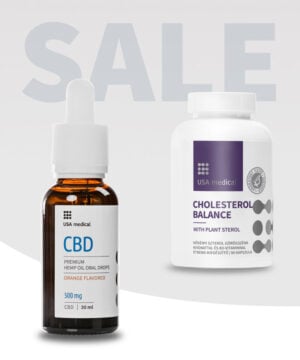 CBD Olaj 500 mg + Koleszterin Balansz kapszula