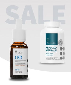CBD Olaj 500 mg + Refluxo Herbals kapszula