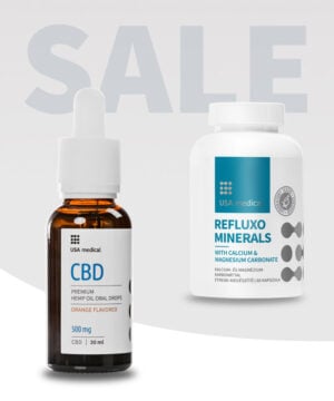CBD Olaj 500 mg + Refluxo Minerals kapszula