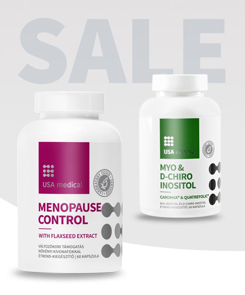 Menopauza Kontroll + Mio Inozitol és D-Chiro Inozitol
